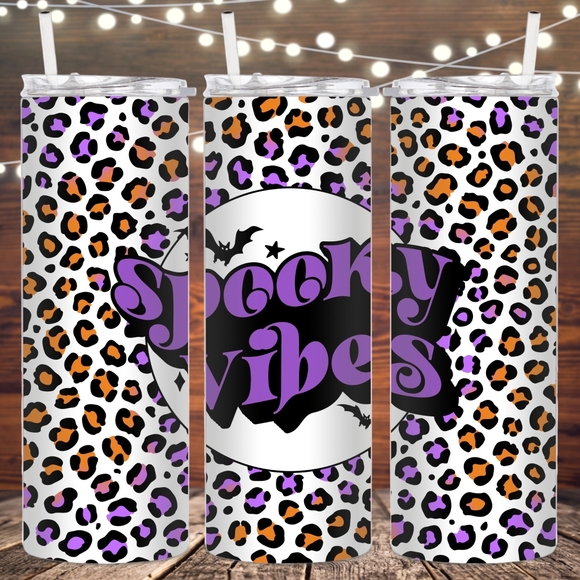 Eclectic Wallflower Other - Spooky vibes metal insulated tumbler
